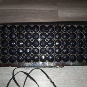 BLACK RHINESTONE 🖤CLUTCH